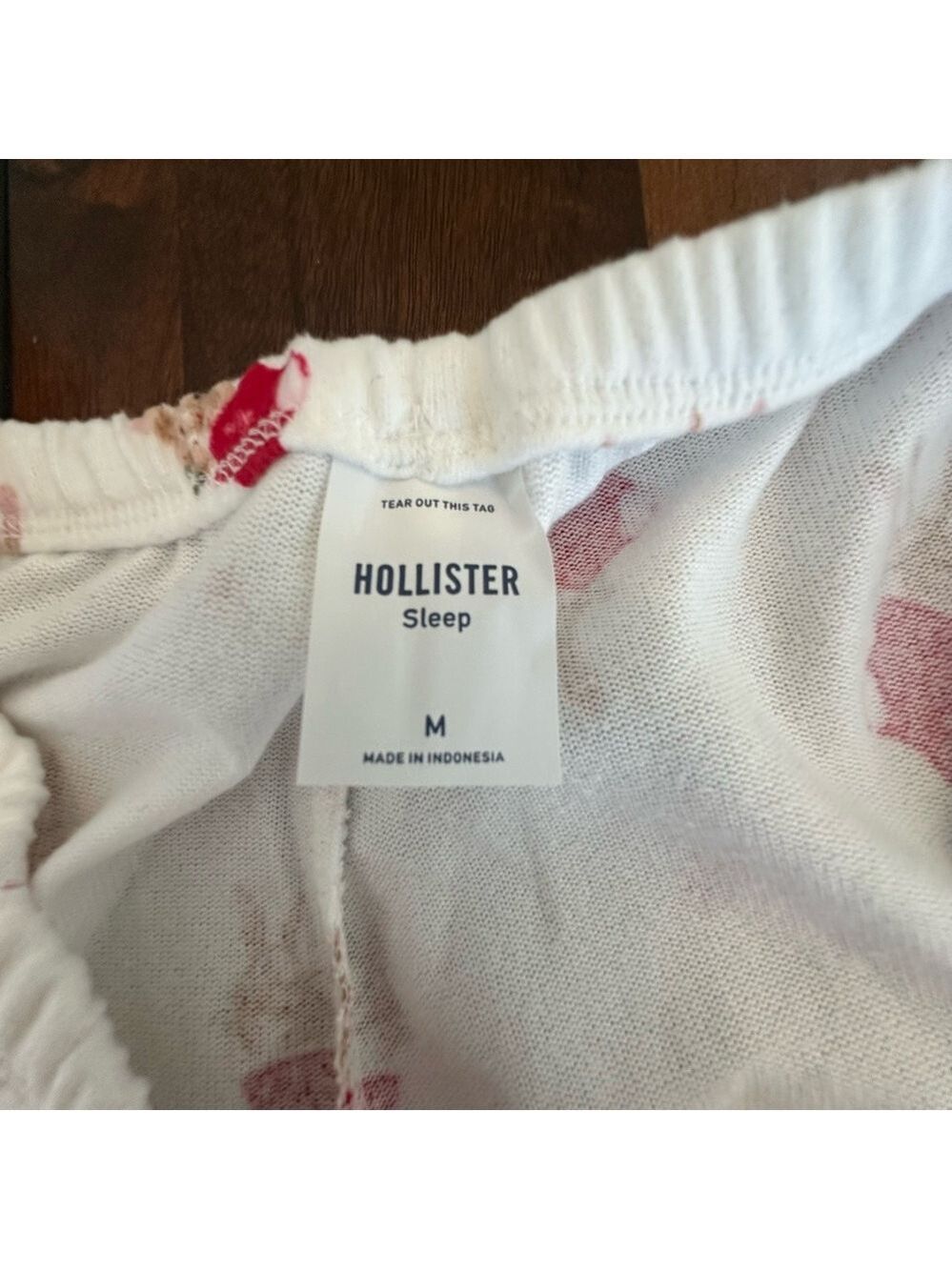 Hollister Super Soft Lightweight Juniors Christmas Bunny Pajama Pants Medium - Picture 8 of 9